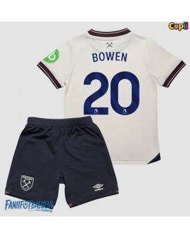 West Ham United Jarrod Bowen #20 Echipament de Fotbal Replică 2025-26 Copii Deplasare (+ Șorturi)